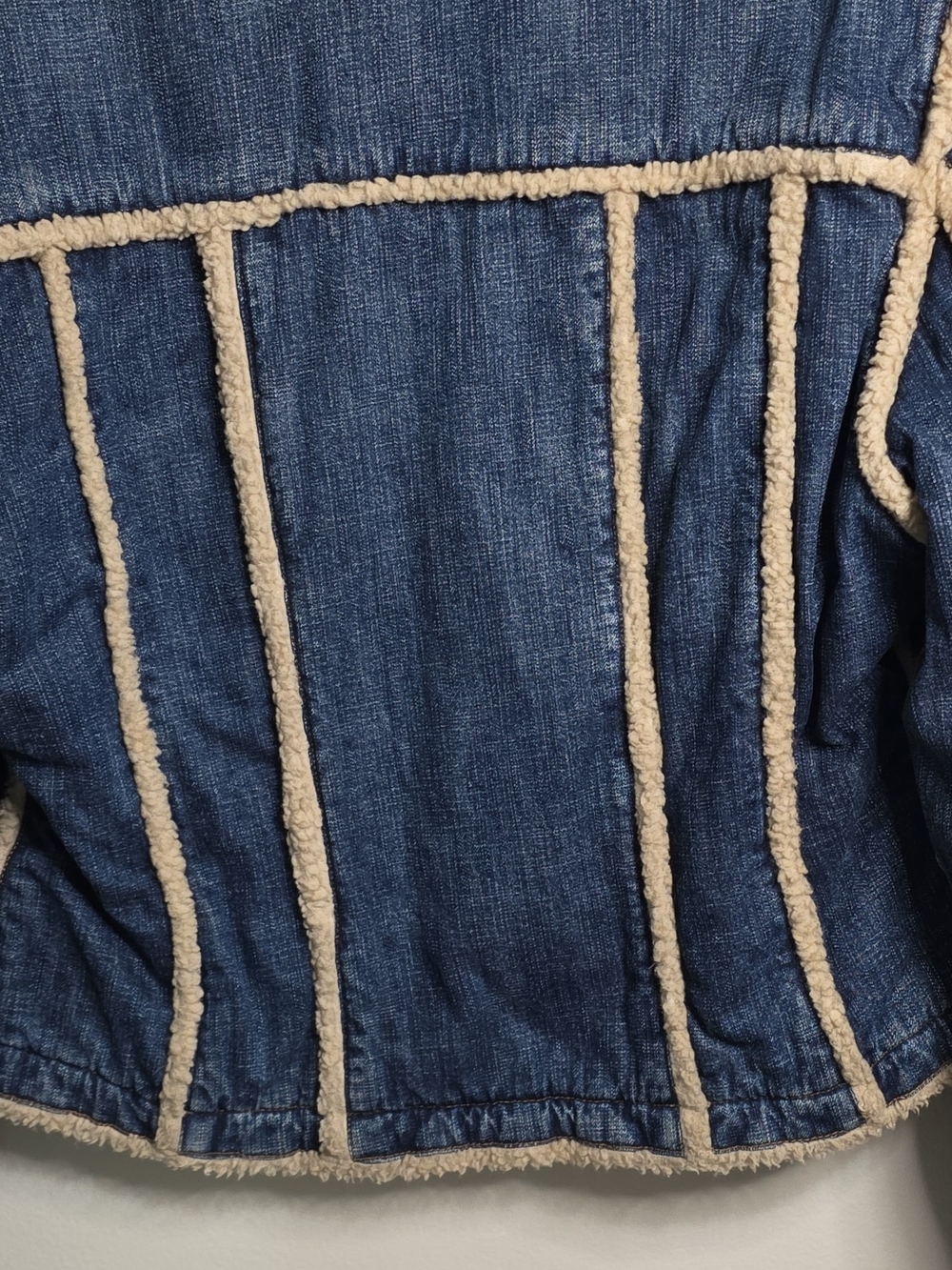 Wrangler Women's Sherpa Lined Jean Jacket Western Size M - Picture 8 of 9